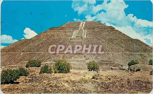 Moderne Karte The imposing ancient Pyramid of the Sun