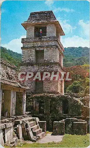 Cartes postales moderne The Observatory of the Palace Palenque Mexico
