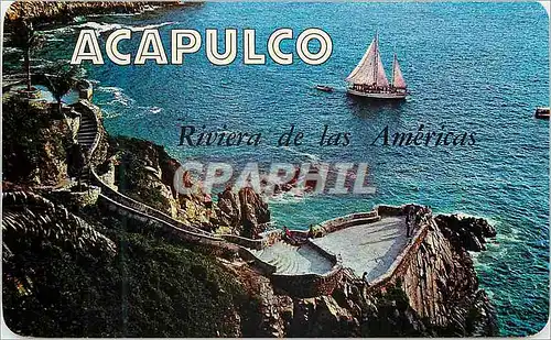 Cartes postales moderne Sailboats come sightseeing to the Quebrada