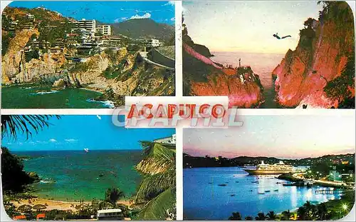 Moderne Karte ACAPULCO MEXICO