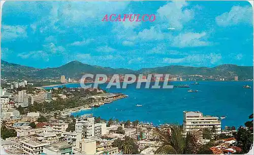 Cartes postales moderne Panoramic View of the Bay of Acapulco Mexico