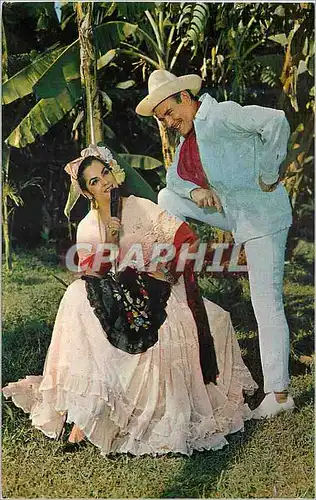 Cartes postales moderne Arrogane in aspect is shown by these Jarochos from the State of Veracruz Mexico