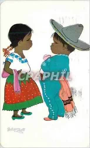 Cartes postales moderne TYPICAL Mexican Views