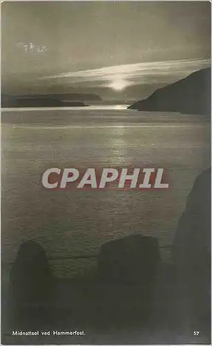 Cartes postales Midnattsol ved Hammerfest