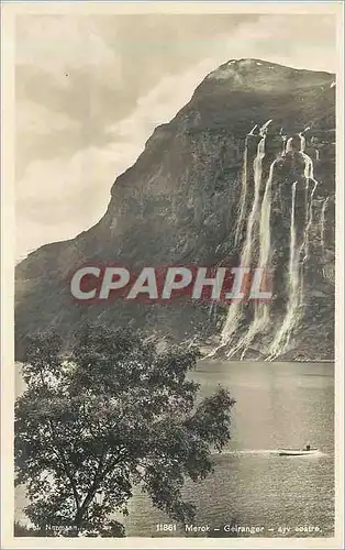 Cartes postales Merok - Geiranger - syv sostre