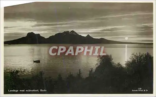 Cartes postales Landego med midnattsol  Bodo