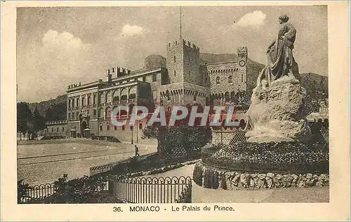 Cartes postales MONACO - Le Palais du Prince