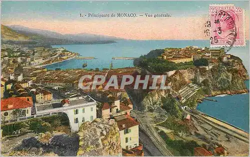 Cartes postales Principaute de MONACO - Vue generale