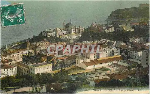 Cartes postales MONTE-CARLO � vue generale