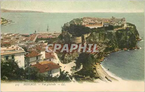 Cartes postales MONACO Vue generale