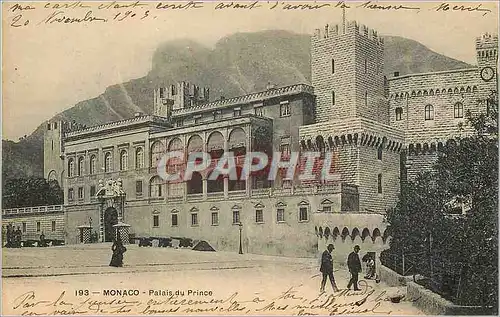 Cartes postales MONACO - Palais du Prince