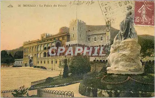 Cartes postales MONACO - Le Palais du Prince