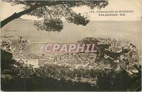 Cartes postales MONACO  Vue generale de la Principaute