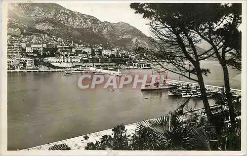 Cartes postales MONTE-CARLO et le port d'Hercule Collection La Cote d'Azur