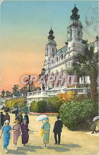 Cartes postales Monte-carlo  Le Casino et Ies Terrasses