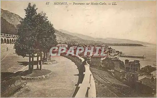 Cartes postales MONACO. � Panorama sur Monte-Carlo