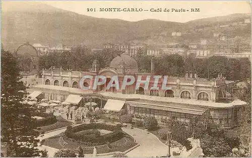 Cartes postales Monte-carlo Cafe de Paris