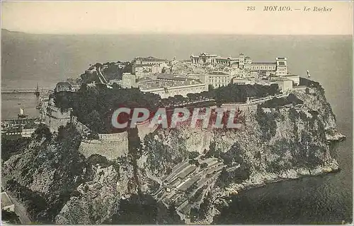 Cartes postales MONACO. le Rocher