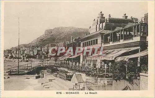 Cartes postales MONACO - Le Beach