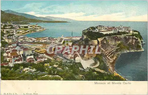 Cartes postales Monaco et Monte Carlo