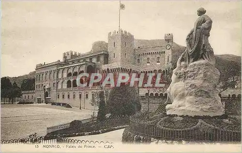 Cartes postales MONACO. Palais du Prince