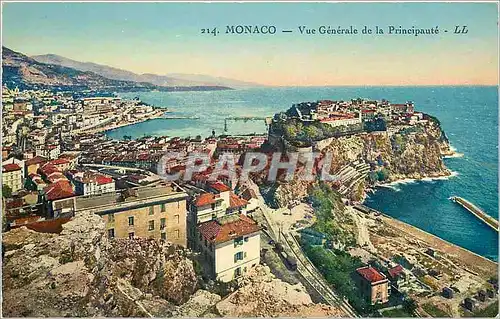 Cartes postales MONACO � Vue Generale de la Principaut�
