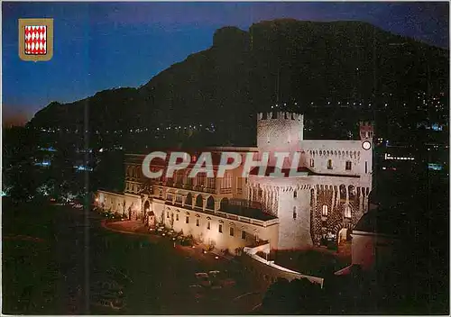 Cartes postales moderne PRINCIPAUTE DE MONACO le Palais illumin�