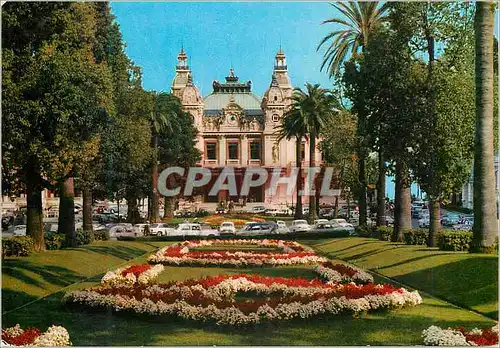 Cartes postales moderne PRINCIPAUTE DE MONACO - MONTE CARLO le Casino et les jardins