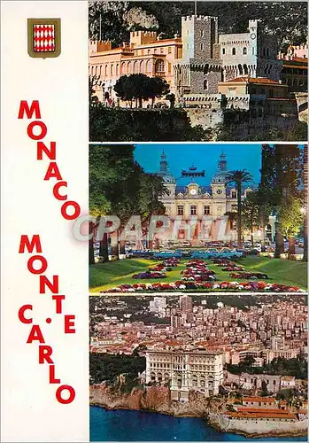 Cartes postales moderne MONACO - MONTE-CARLO divers aspects de la principaute de monaco