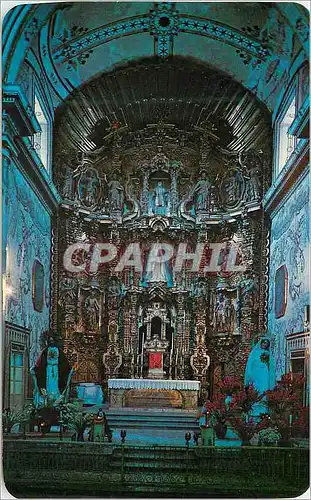 Cartes postales moderne This altar is an example of Churrigueresque art Oaxaca Mexico