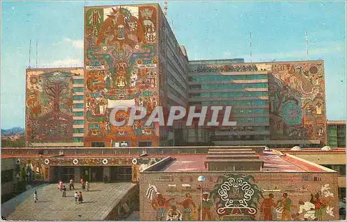 Cartes postales moderne Public works building Mexico City