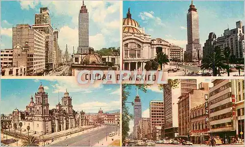 Cartes postales moderne FOUR VIEWS OF MEXICO