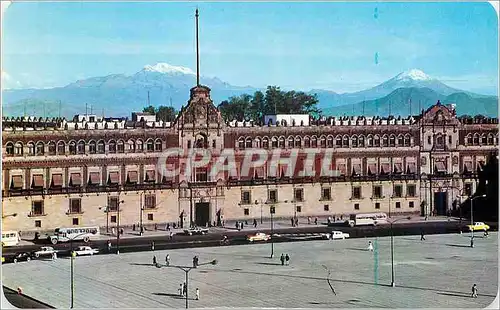 Moderne Karte The National Palace  completed in the 17th century  today houses government offices MEXICO