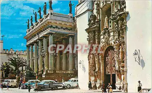 Cartes postales moderne San Diego�s Temple and Juarez Theatre Guanajuato Mexico