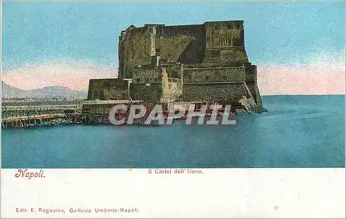 Cartes postales moderne Napoli. Castel dell Hovo