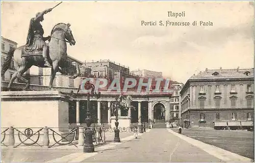 Cartes postales moderne Napoli Portici S. Francesco di Paola