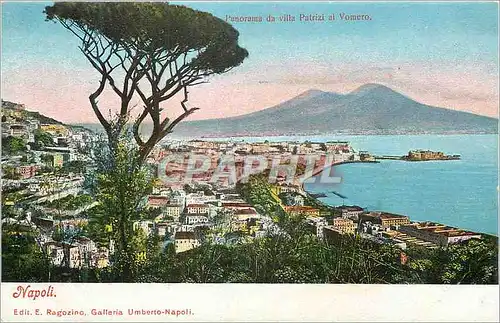 Cartes postales moderne Napoli Panorama da villa patrizi al vomero