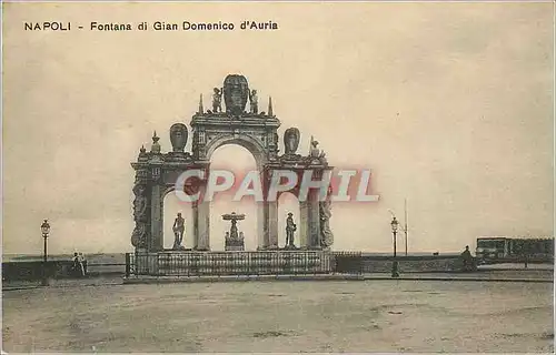 Cartes postales moderne NAPOLI - Fontana di Gian Domenico d'Auria