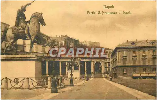 Cartes postales moderne Napoli Portici S. Francesco di Paola