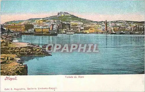 Cartes postales moderne Napoli veduta da mare