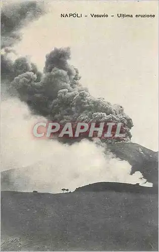 Cartes postales moderne NAPOLI - Vesuvio - Ultima eruzione