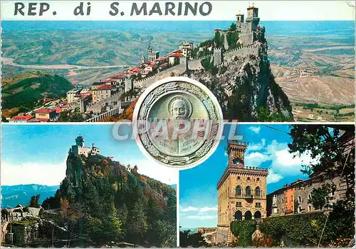 Moderne Karte Rep di S Marino