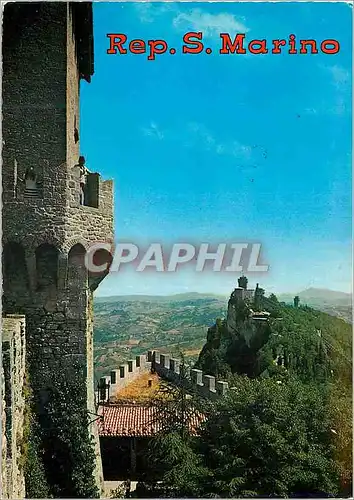 Cartes postales moderne Rep S Marino Militaria