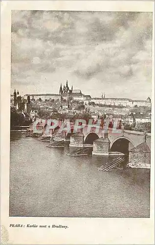 Cartes postales Praha