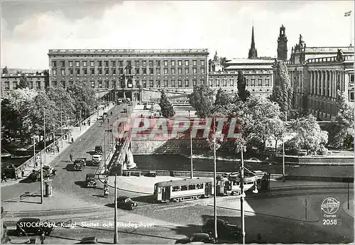 Cartes postales moderne Stockholm Tramway