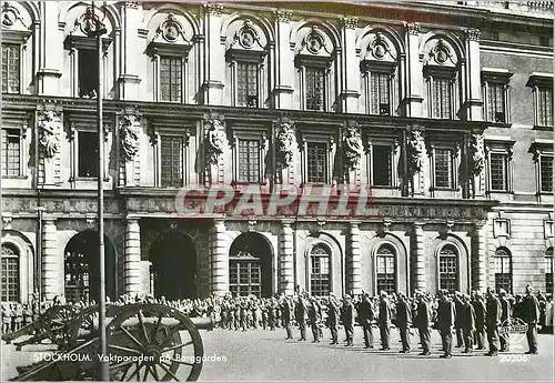 Cartes postales moderne Stockholm Militaria