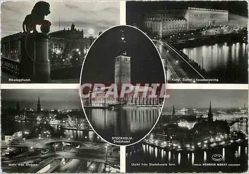 Cartes postales moderne Stockholm