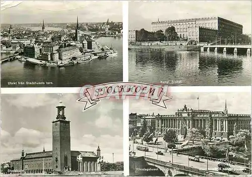 Cartes postales moderne Stockholm
