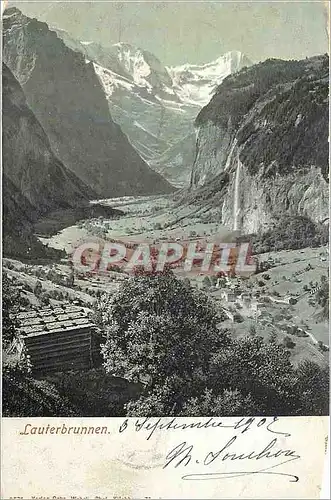 Cartes postales Lauterbrunnen