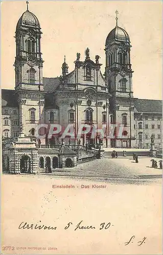Cartes postales Einsiedeln Das Kloster